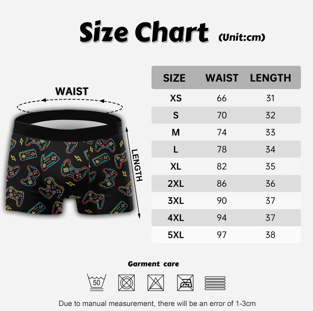 Insert Here To Play - Personalized LGBT Support Men’s Boxer Briefs