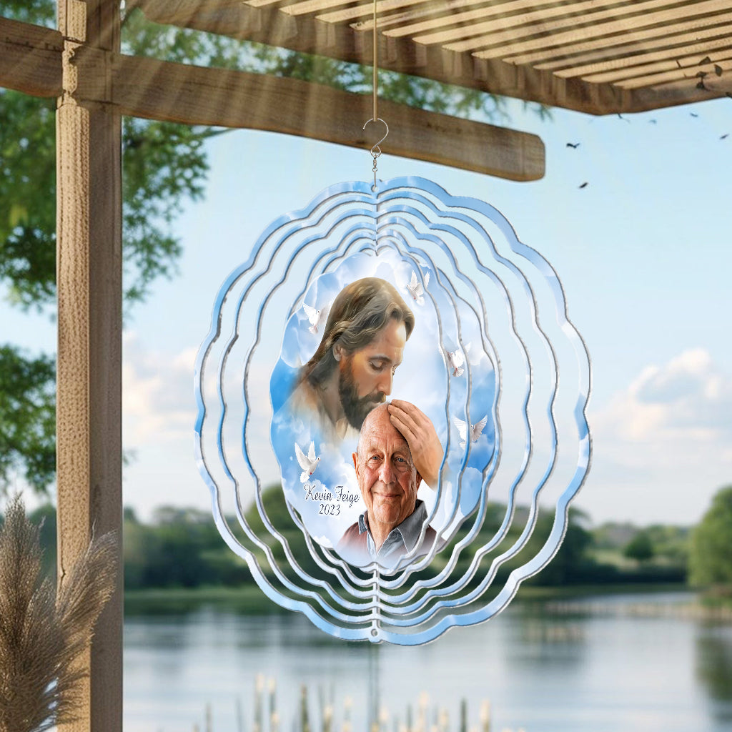 Welcome Home - Personalized Memorial Wind Spinner