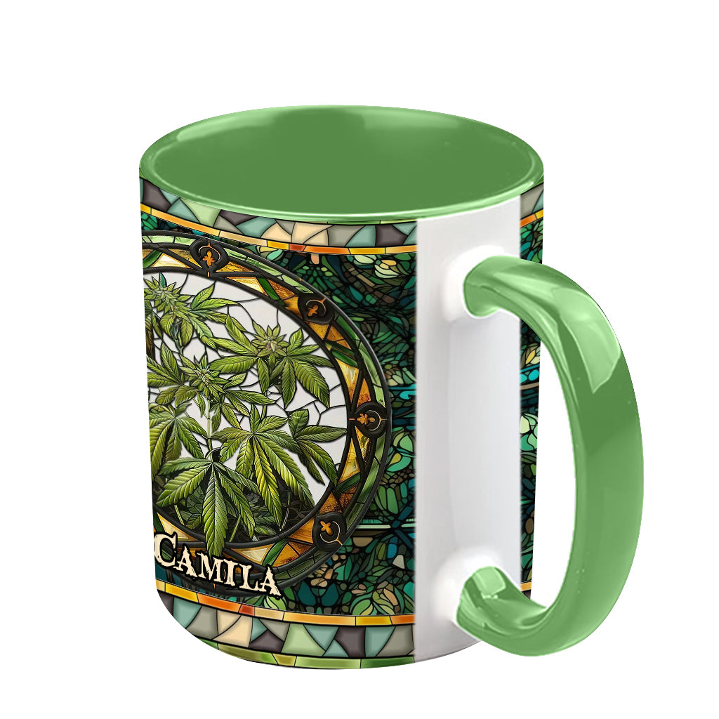 It's 420 Somewhere - Personalized Weed Accent Mug