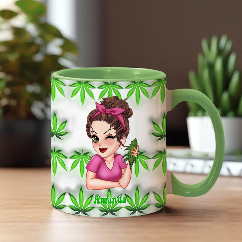 It's 420 Somewhere - Personalized Weed Accent Mug