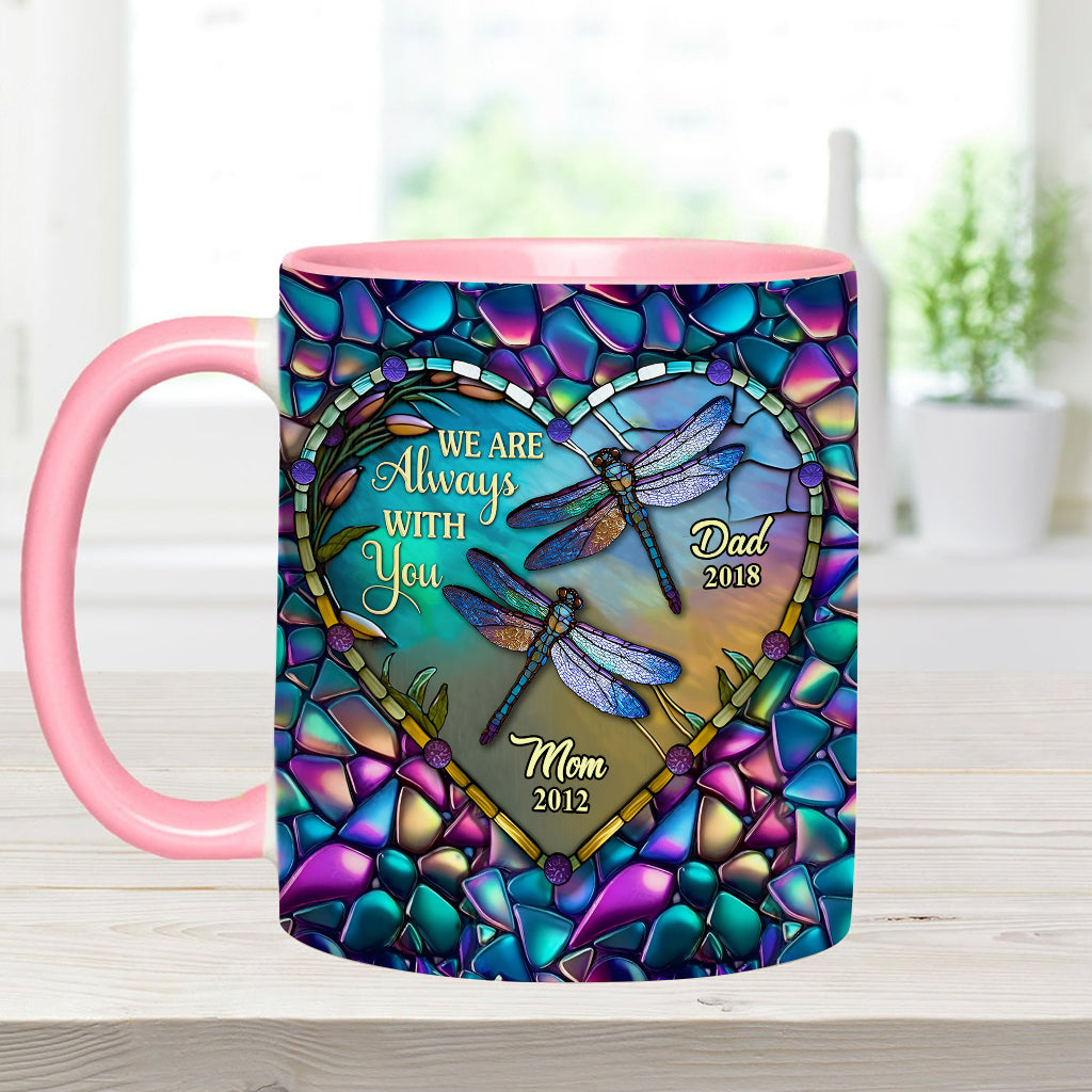 I'm Always With You - Personalized Memorial Accent Mug
