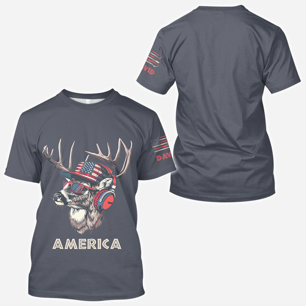 American Buck - Personalized Hunting All Over Shirt