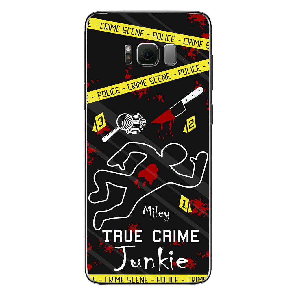 True Crime Junkie - Personalized Phone Case