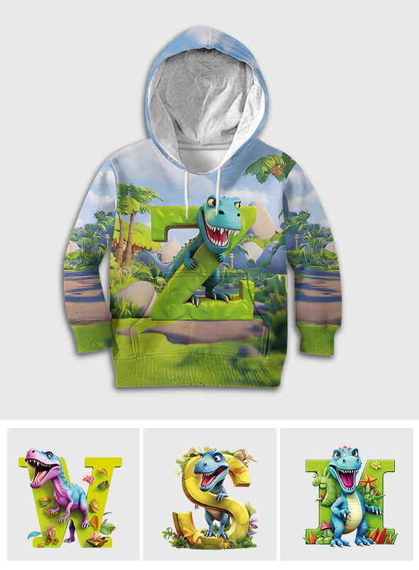 Dinosaur Alphabet - Personalized Kid All Over Shirt