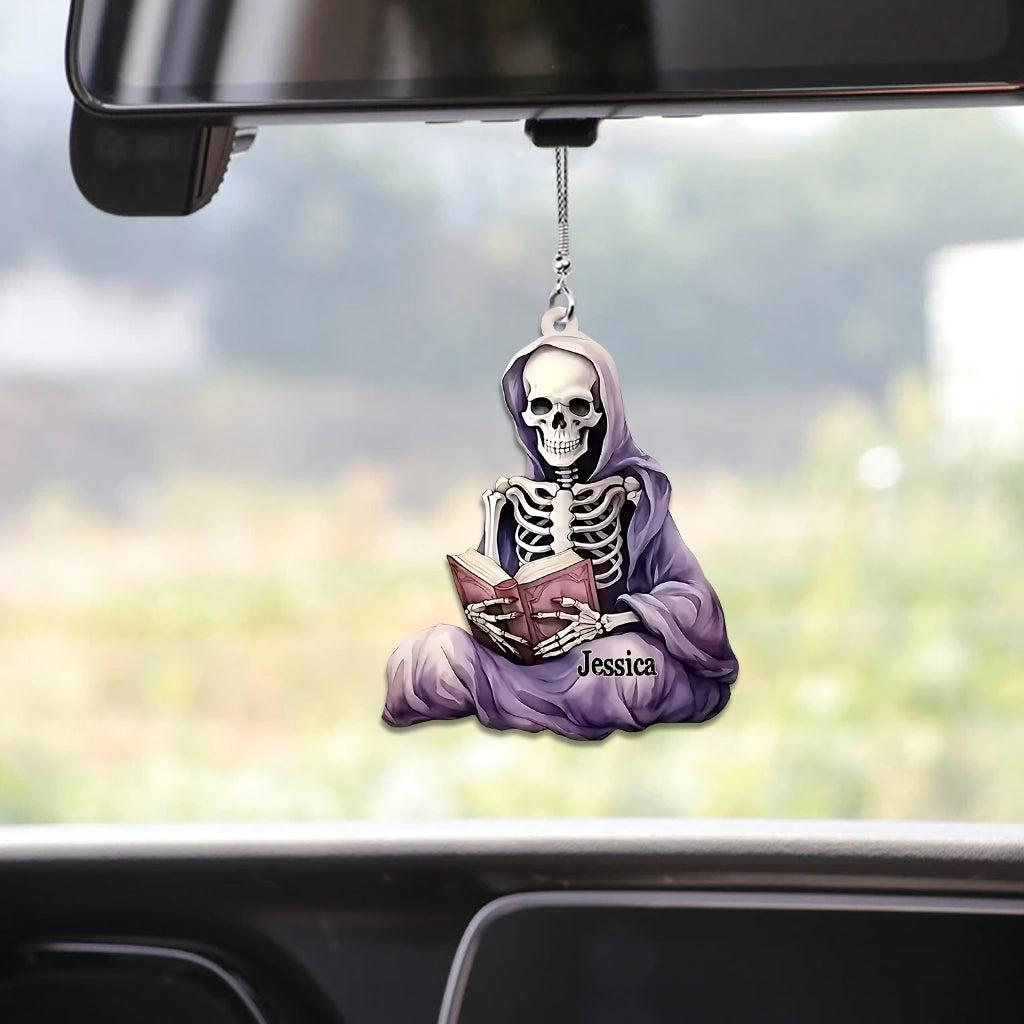 Halloween King Is Coming - Personalized Skull Car Ornament