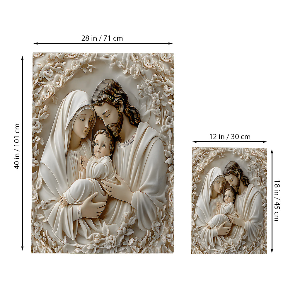 The Holy Family - Christian Garden Flag