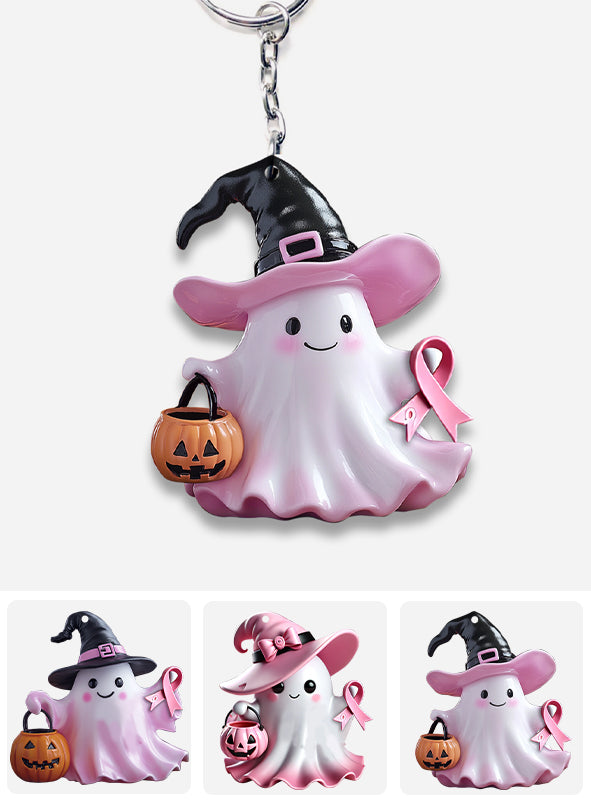 Breast Cancer Awareness - Personalized Breast Cancer Awareness Keychain