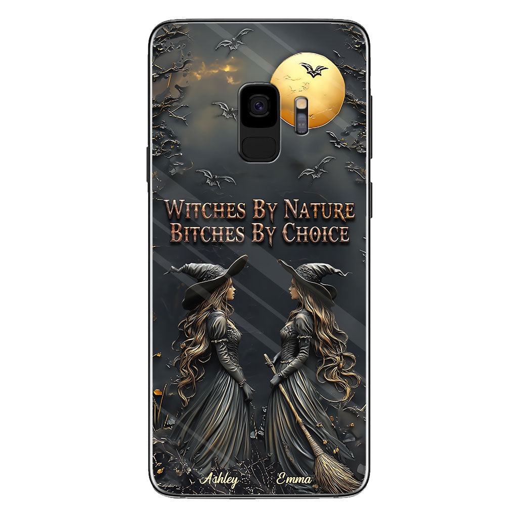 Witches By Nature Bitches By Choice - Personalized Bestie Phone Case