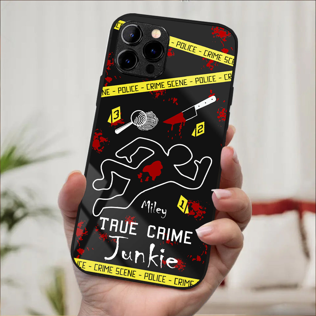True Crime Junkie - Personalized Phone Case