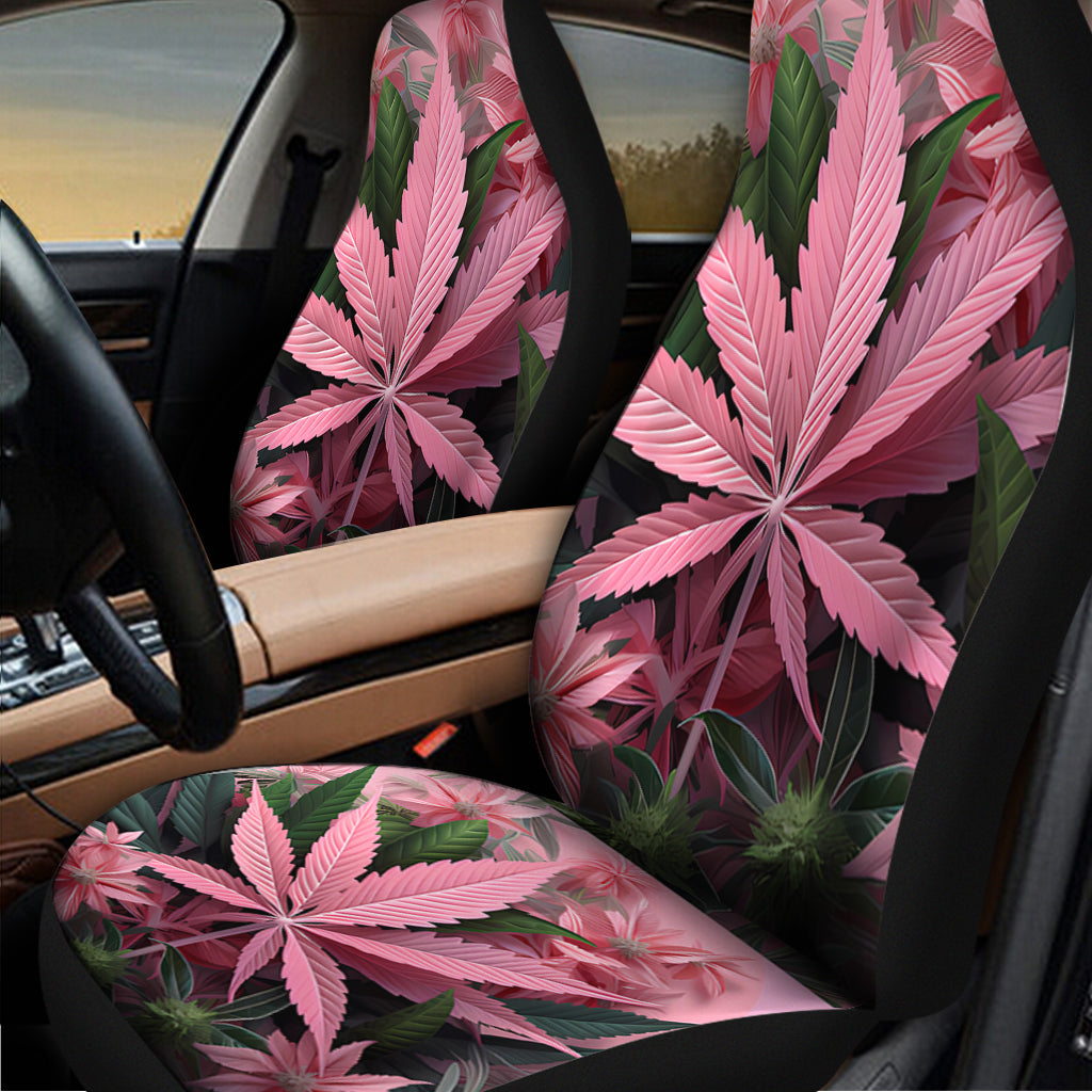 Pink In My Area - Weed Seat Covers