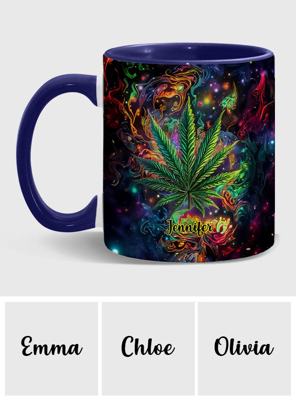 Stoner Chick - Personalized Weed Accent Mug
