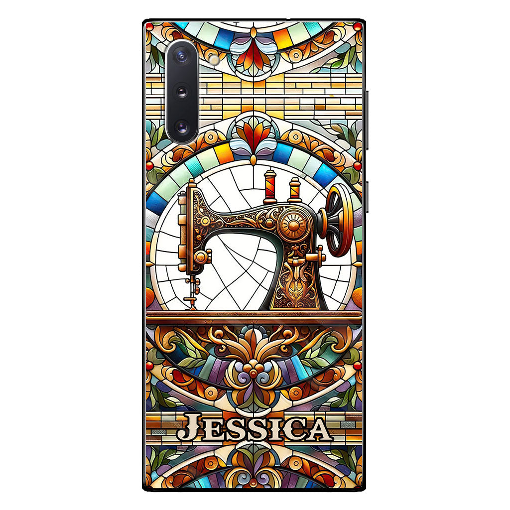 Colorful Sewing Machine - Personalized Sewing Phone Case
