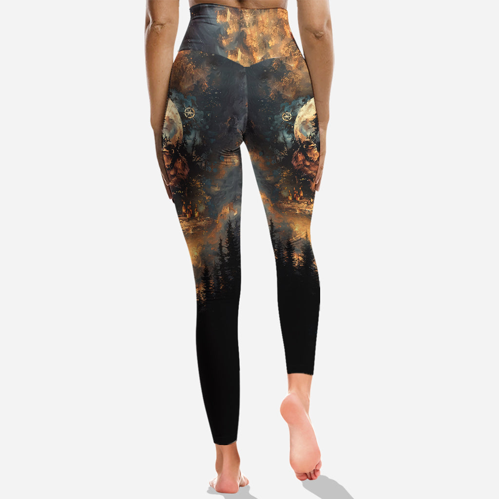 Making Memory One Campfire At A Time - Personalized Camping Hoodie and Leggings