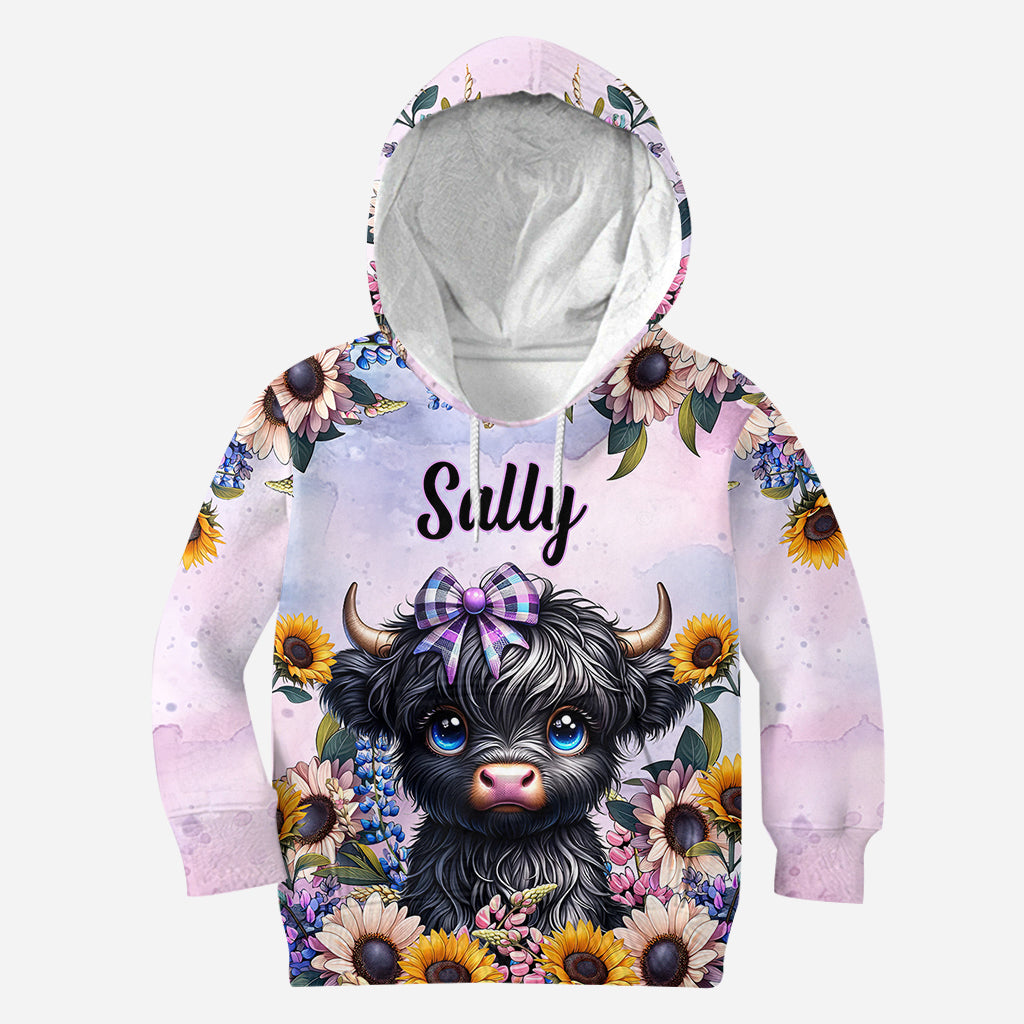 Cute Little Cow - Personalized All Over Shirt