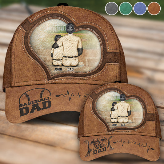 Baseball Dad - Personalized Baseball Classic Cap