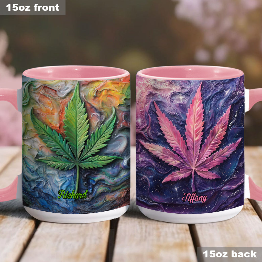 Let's Get Lit - Personalized Weed Accent Mug