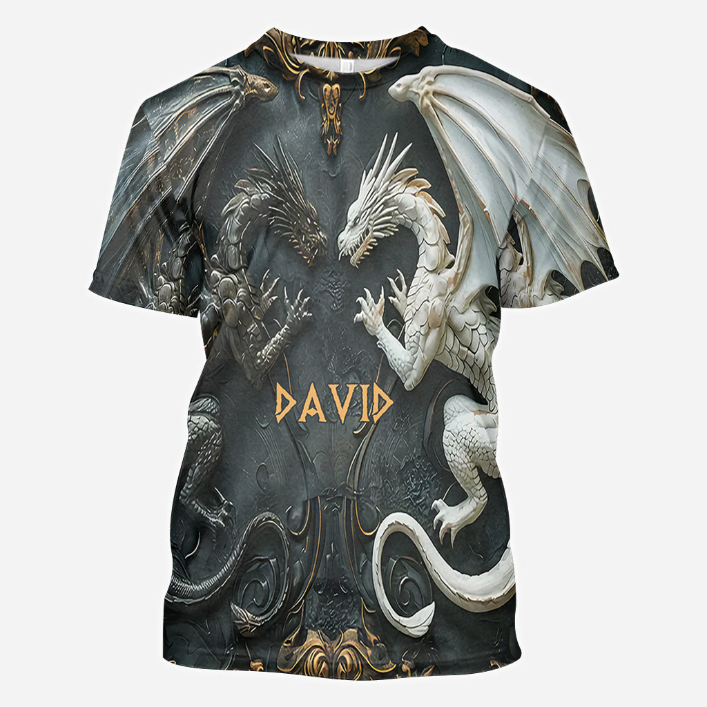 Love Dragons - Personalized Dragon All Over Shirt