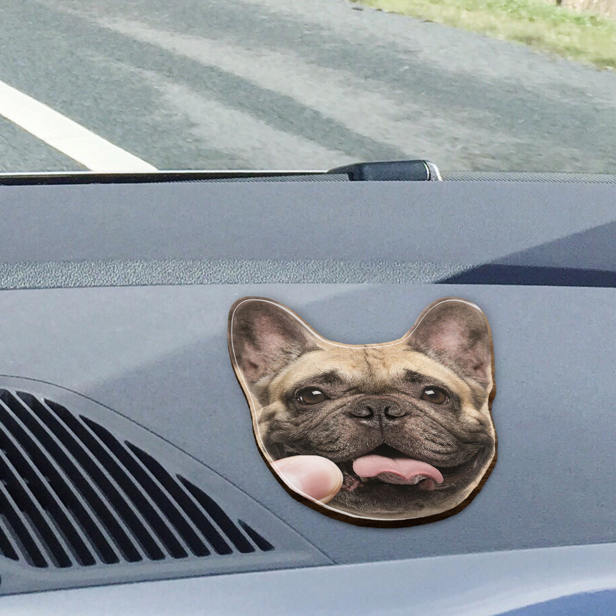 Any Photo - Personalized Shaped Car Visor Clip