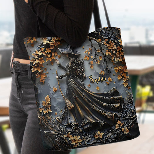 Beautiful Witch - Personalized Witch Tote Bag