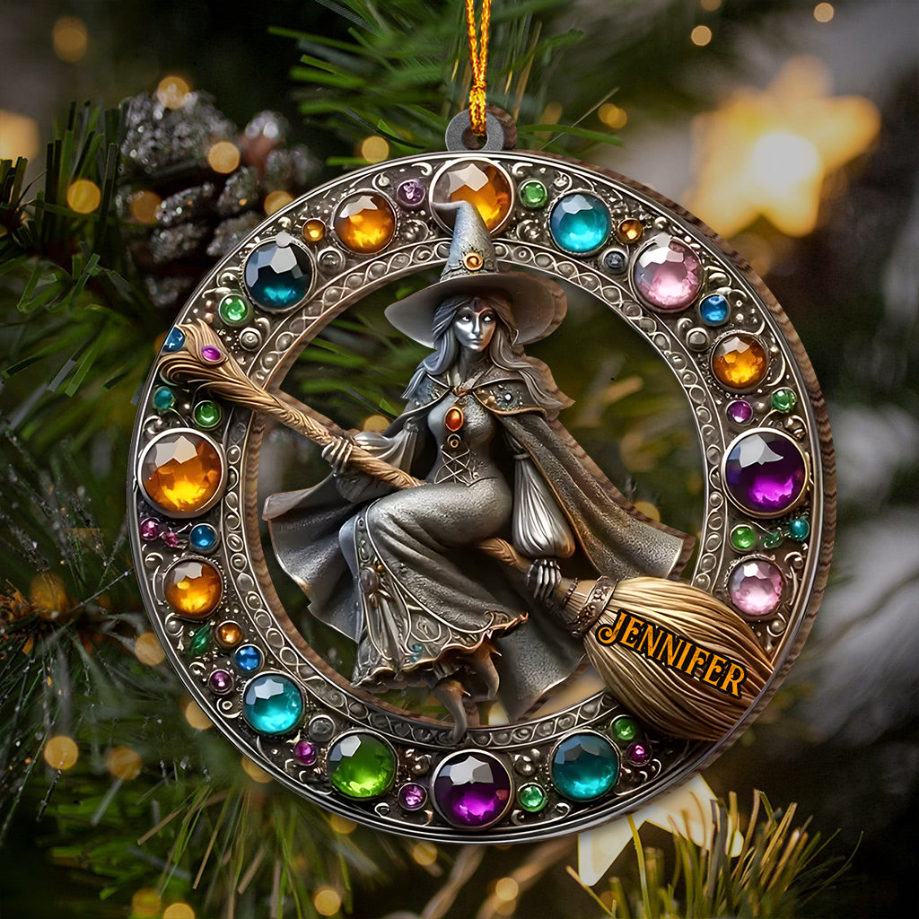 Beautiful Witch - Personalized Witch Ornament