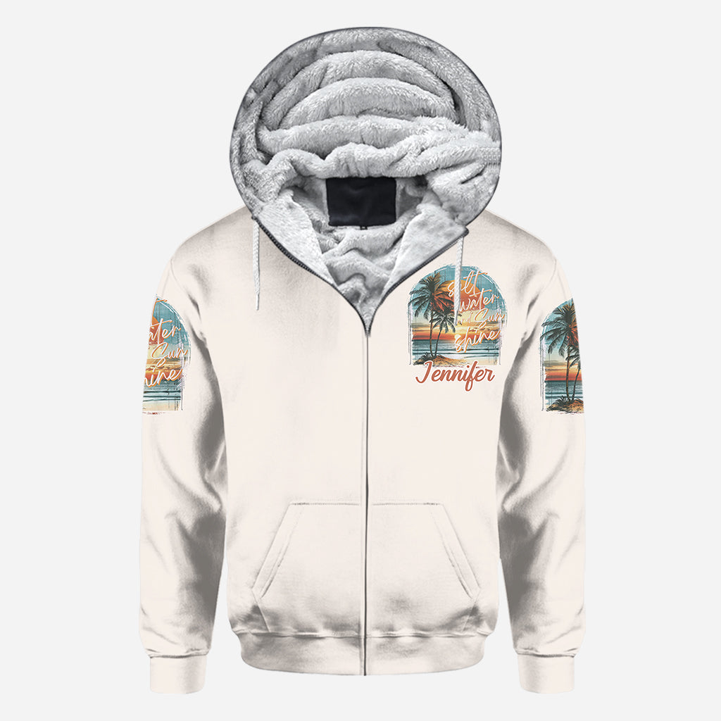 Salt Water Sunshine - Personalized Sea Lover All Over Shirt