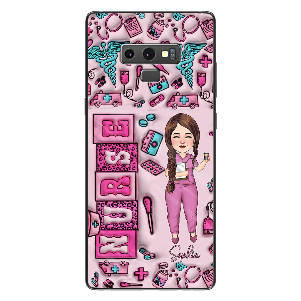 Nurse Life - Personalized Nurse Clear Phone Case