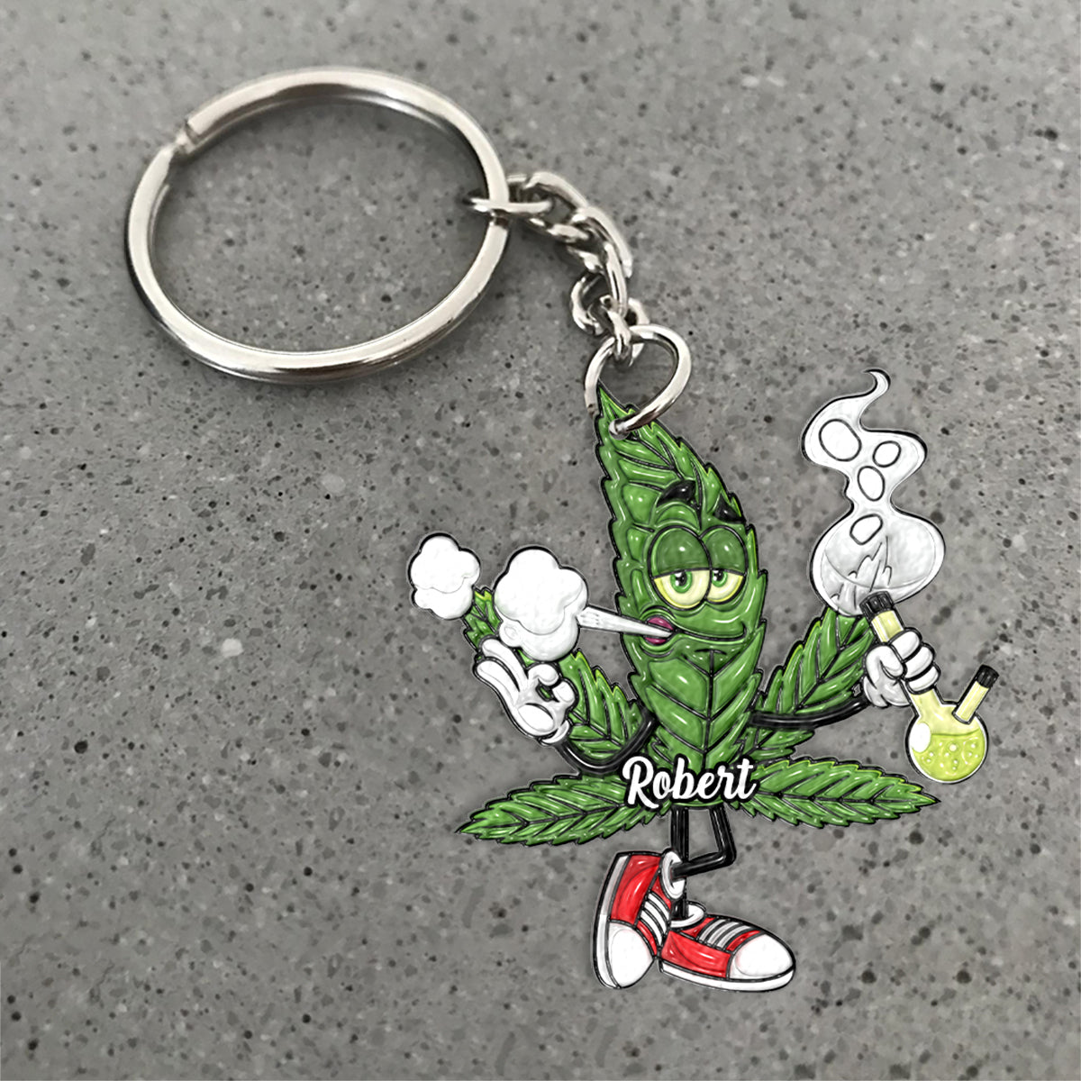 Cannabis - Personalized Weed Keychain