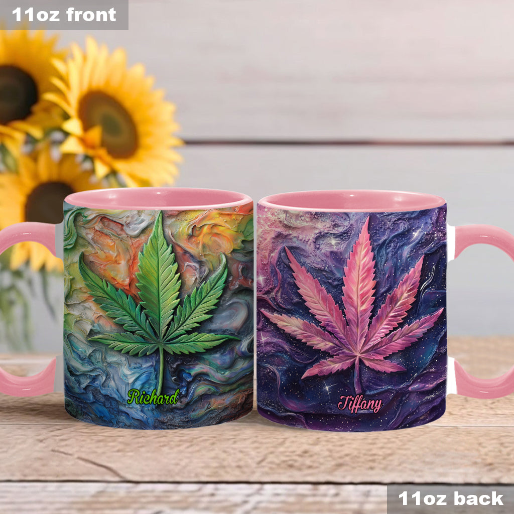 Let's Get Lit - Personalized Weed Accent Mug