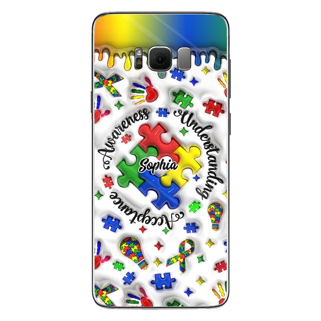 Autism Awareness - Personalized Autism Awareness Phone Case