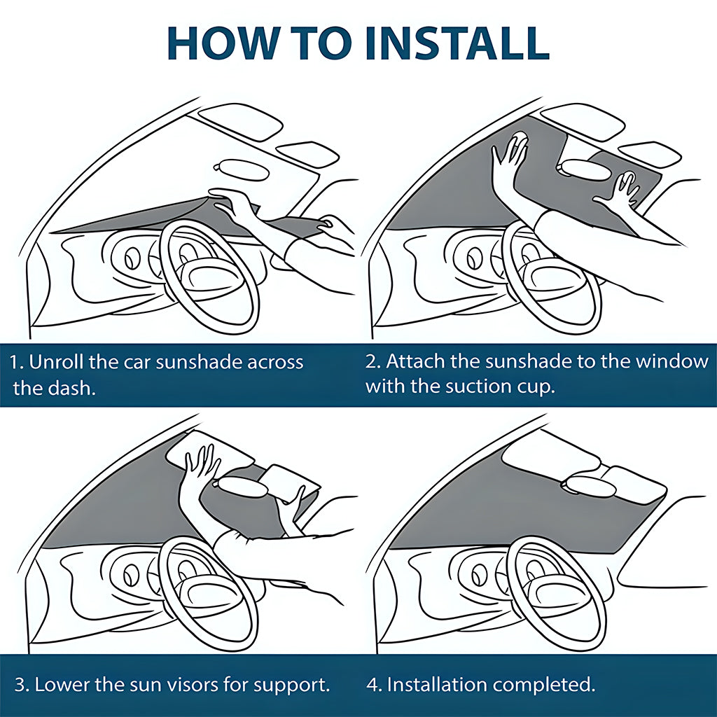 American Flag Skeleton - Personalized Skull Car Sunshade