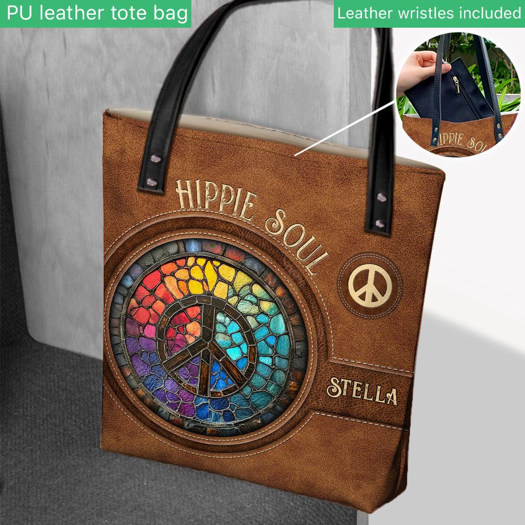 Hippie Soul - Personalized Hippie Tote Bag