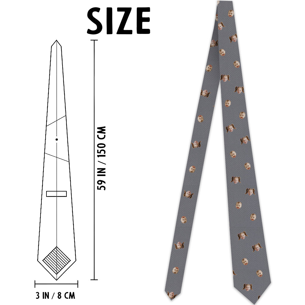 Any Photo - Personalized Father Necktie