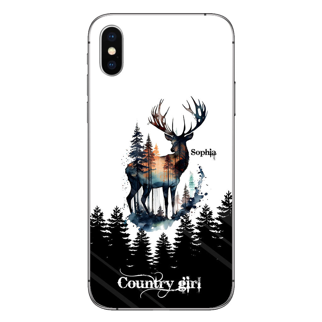 Country Girl - Personalized Hunting Phone Case
