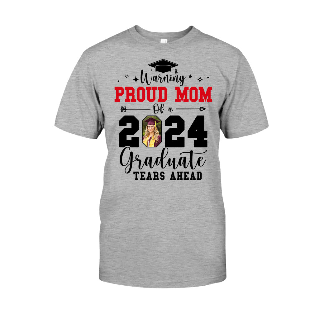 Warning Proud Mom/ Grandma/.... - Personalized Graduation T-shirt And Hoodie