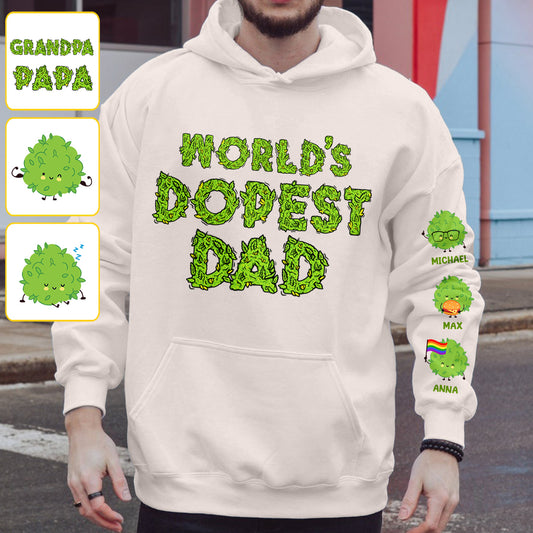 Dopest Dad Ever - Personalized Father All Over Shirt