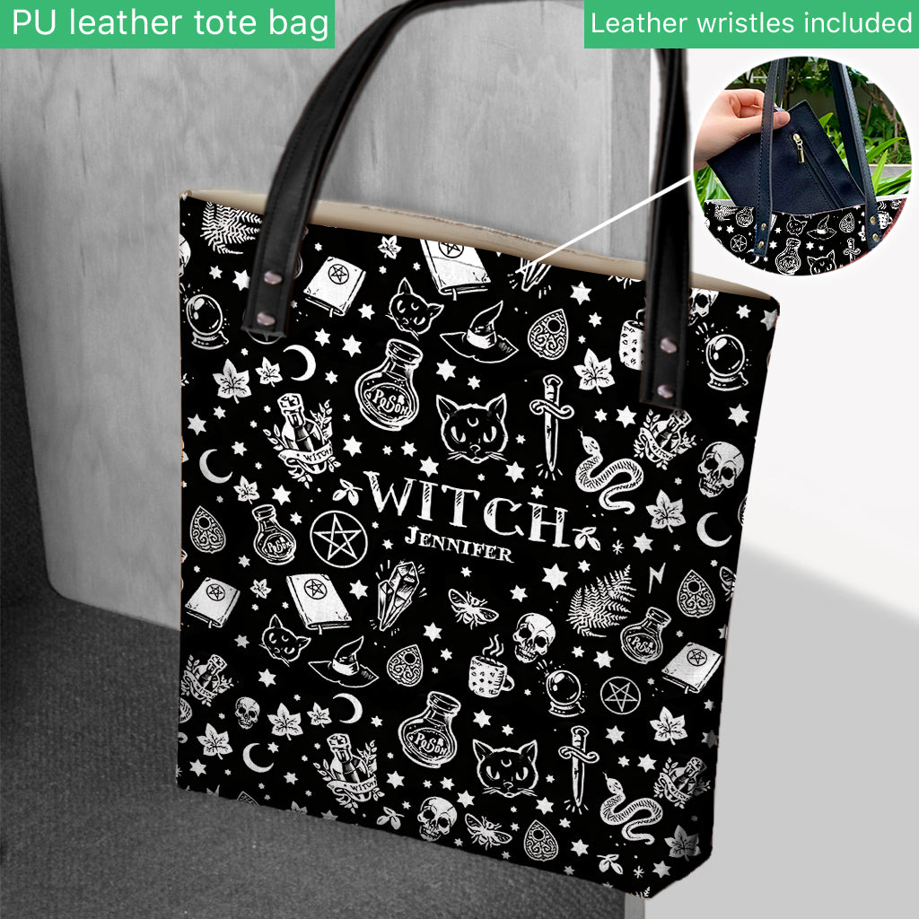 Witch - Personalized Witch Tote Bag