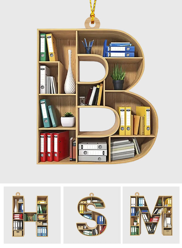 Beautiful Letters - Personalized Teacher Ornament