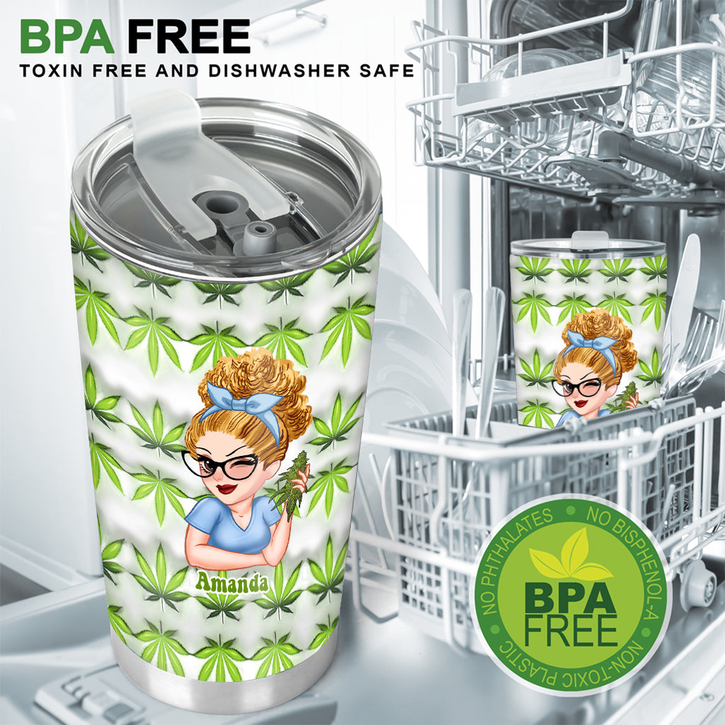 Pretty Lil' Pothead - Personalized Weed Tumbler