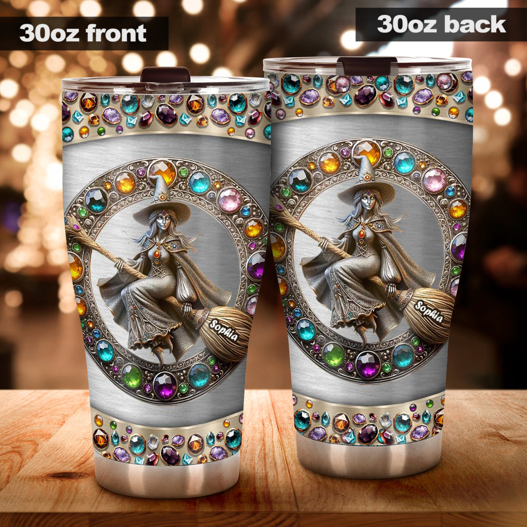 Beautiful Witch - Personalized Witch Tumbler