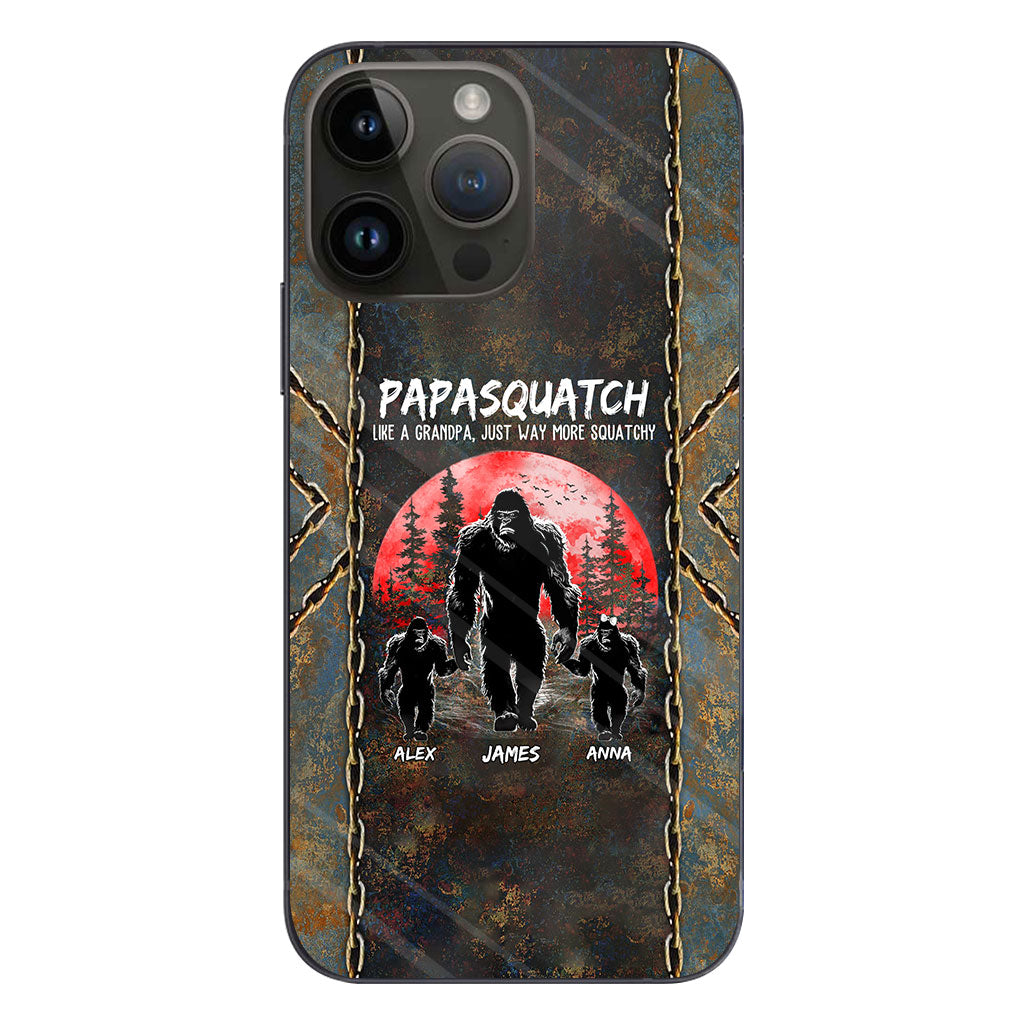 Grandpasquatch - Personalized Father Phone Case