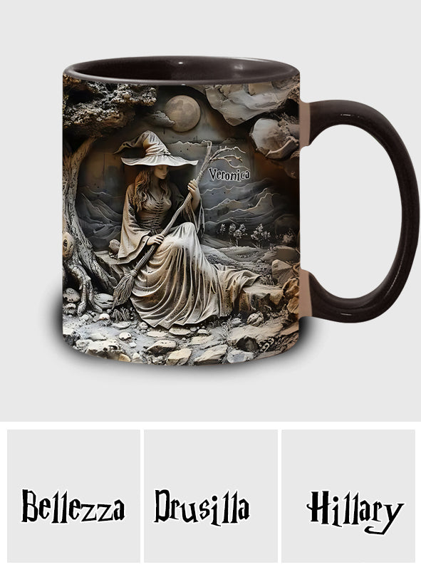 Beautiful Witch - Personalized Witch Accent Mug