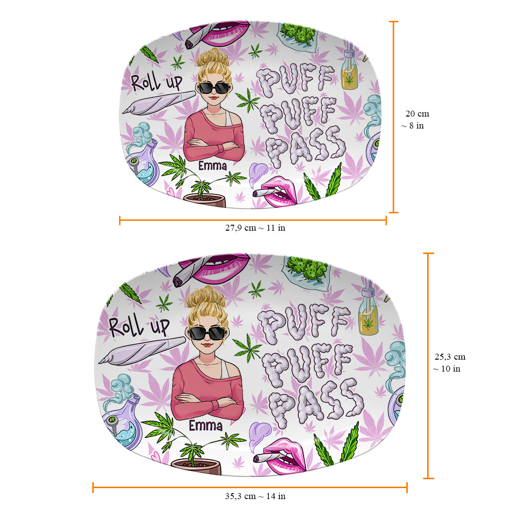 The Drink Has Weed - Personalized Weed Plate