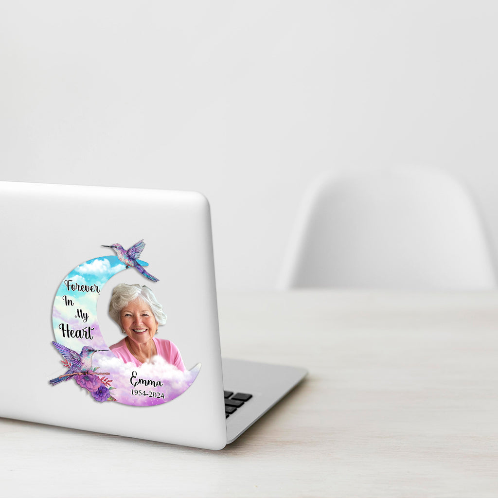 Forever In My Heart - Personalized Memorial Decal Die Cut