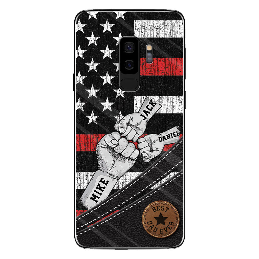 Wolf Pack - Personalized Father Phone Case