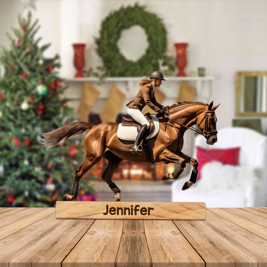 Custom Any Photo Plaque - Personalized Horse Custom Photo Plaque