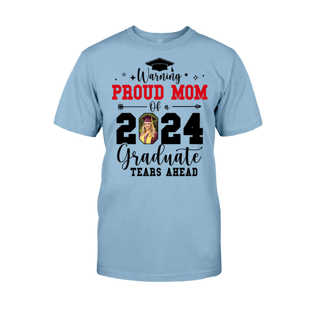 Warning Proud Mom/ Grandma/.... - Personalized Graduation T-shirt And Hoodie