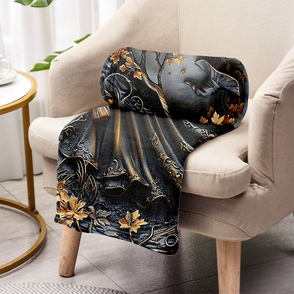 Beautiful Witch - Personalized Witch Blanket