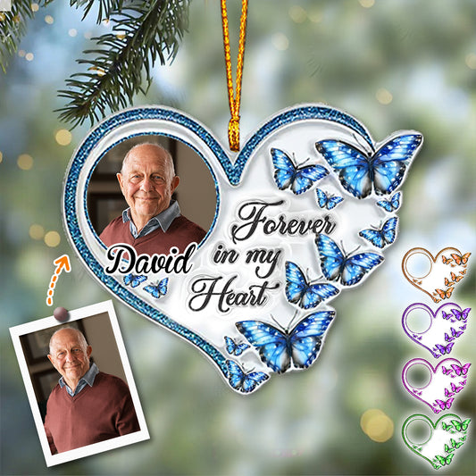 Forever In My Heart - Personalized Memorial Ornament