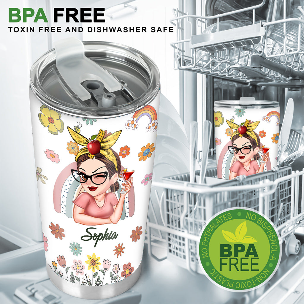 Teach Love Inspire - Personalized Teacher Tumbler