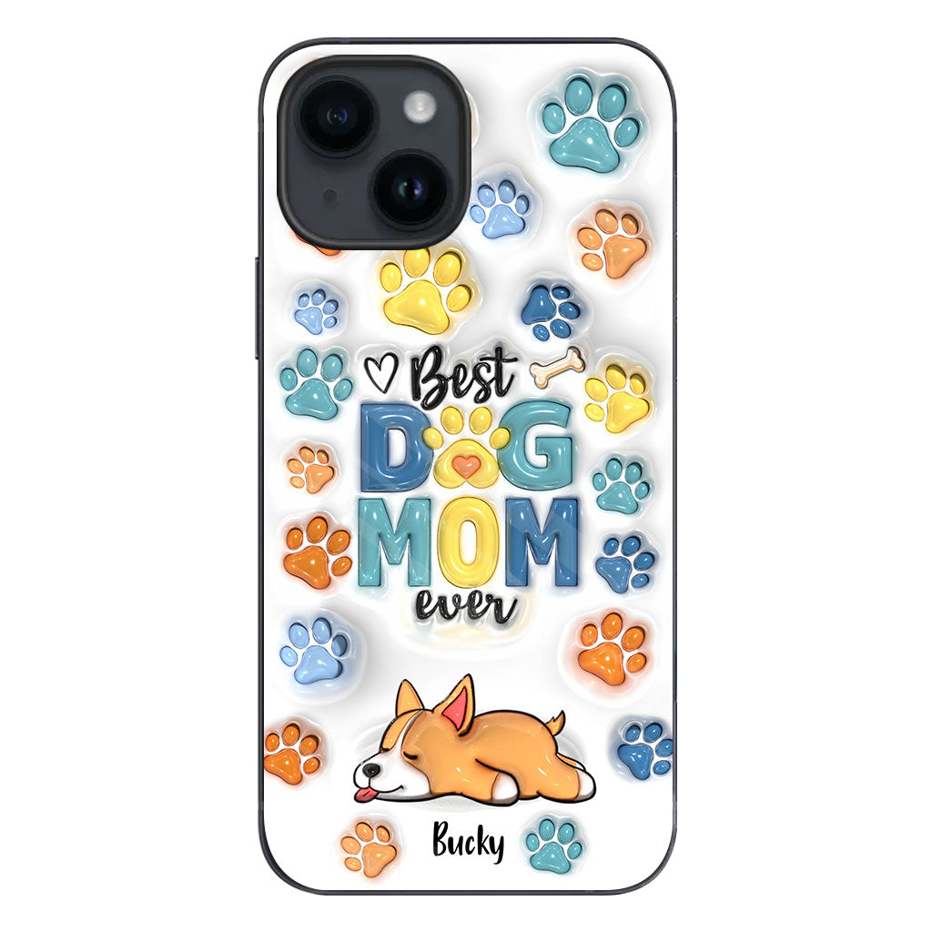 Best Dog Dad/ Mom Ever - Personalized Dog Phone Case